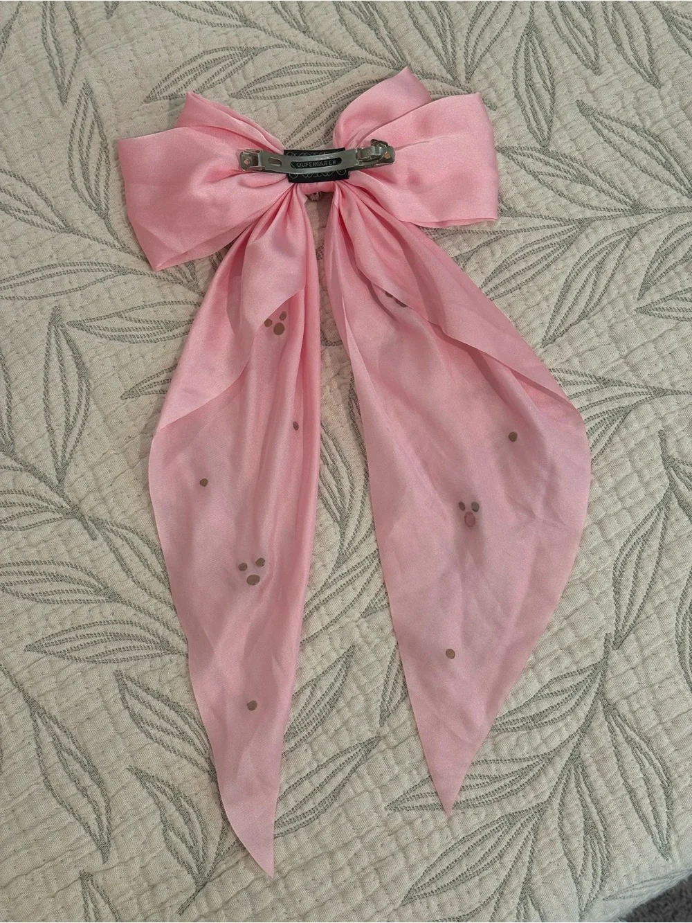 Disney Pink Hair Bow